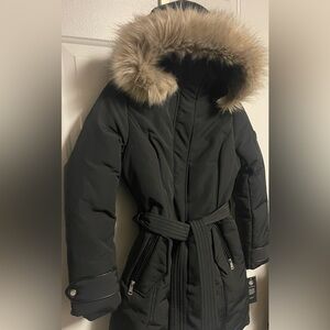 Lauren Ralph Lauren Black Jacket with Embroidered Logo